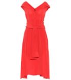 Sies Marjan Olive Silk Dress