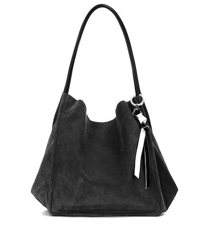 Aquazzura Extra Large Suede Tote