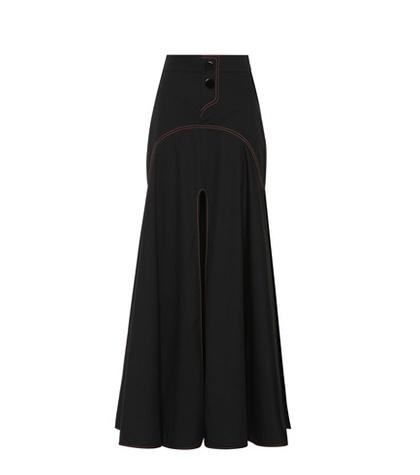 Ellery Galactica Stretch Cotton Skirt