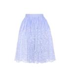 Miu Miu Embroidered Cotton Skirt