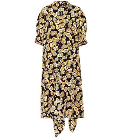 Marni Floral-printed Crêpe Dress
