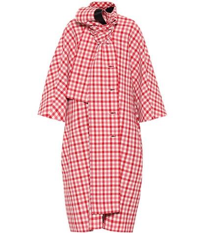 Stella Mccartney Panel Cristobal Wool-blend Coat