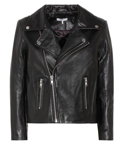 Ganni Passion Leather Biker Jacket