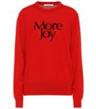 Christopher Kane More Joy Printed Cotton Sweatshirt