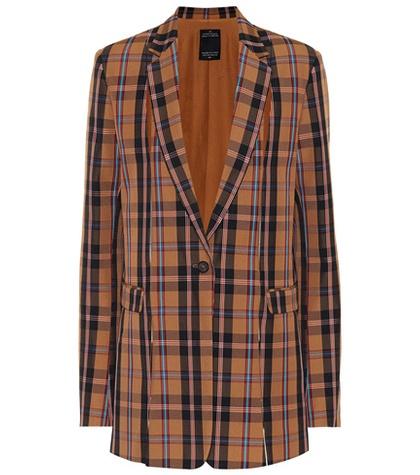 Rokh Plaid Blazer