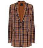 Rokh Plaid Blazer