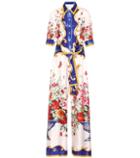 Givenchy Printed Silk Jumpsuit