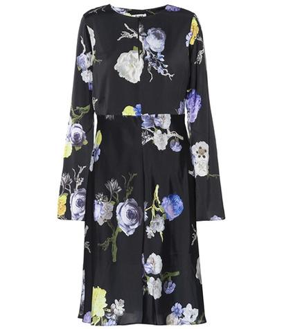 Acne Studios Dahari Printed Satin Dress