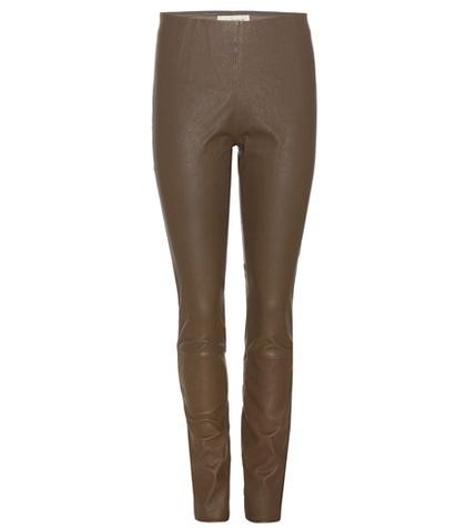 Maison Michel Elenasoo Slim Leather Trousers