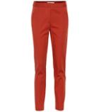 Tory Burch Vanner Stretch-cotton Pants