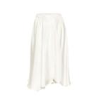 Brunello Cucinelli Asymmetric Silk Skirt