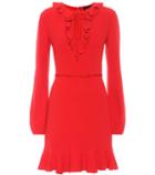 Giambattista Valli Ruffled Crêpe Mini Dress