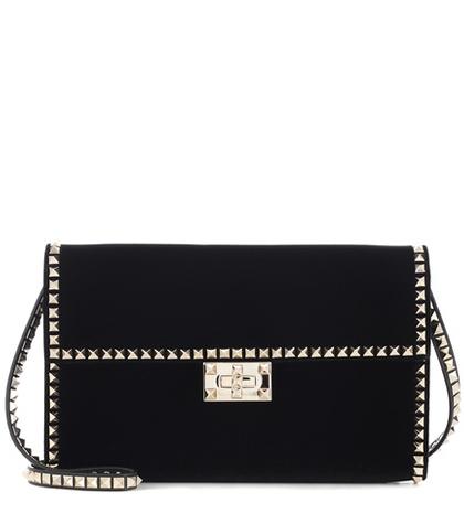 Valentino Garavani Valentino Garavani No Limits Velvet Clutch