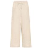Stella Mccartney Cropped Linen Trousers