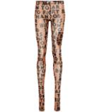Mm6 Maison Margiela Printed Tights