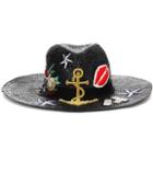 Dolce & Gabbana Straw Hat With Appliqué