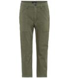 3x1 Sabine Cotton-blend Cropped Pants