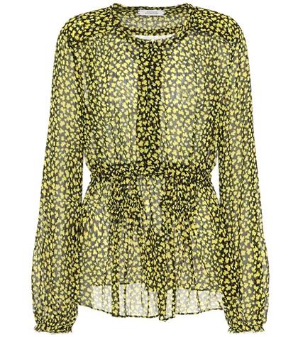 Christopher Kane Silk And Cotton Top
