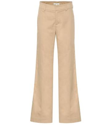 Vince Market Linen And Cotton Twill Pants