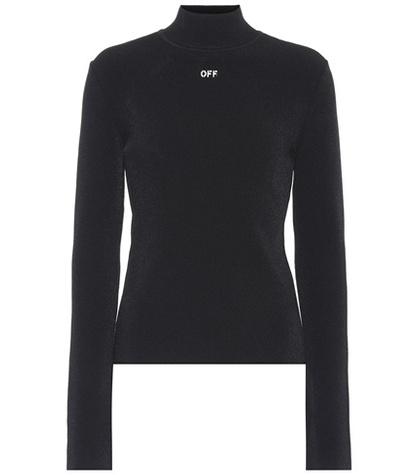 Off-white Printed Top