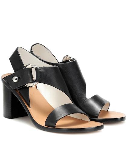 Veronica Beard Arc Leather Sandals