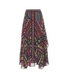 Etro Printed Silk Crêpe Skirt