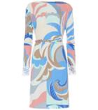 Emilio Pucci Embellished Silk-blend Dress