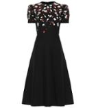 Valentino Sequined Wool And Silk Dress
