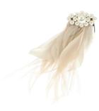 Simone Rocha Faux Pearl And Feather Hair Comb