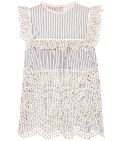Zimmermann Broderie Anglaise Cotton Top
