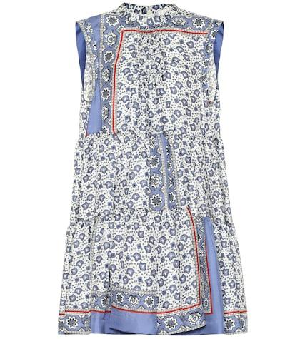 Chlo Bandana-printed Silk Twill Minidress