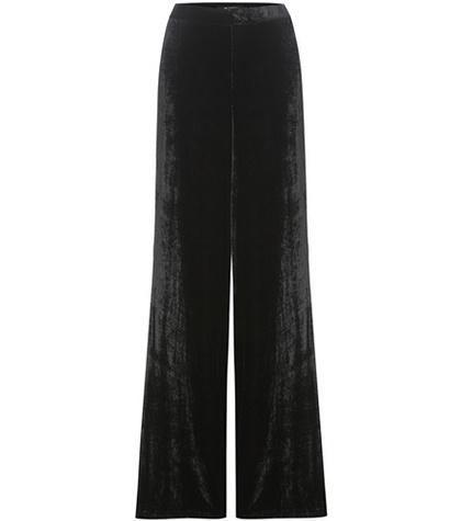 Etro Velvet Wide-leg Trousers