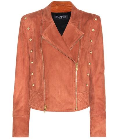 Balmain Suede Jacket