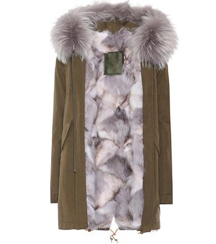 Agnona Fur-trimmed Parka