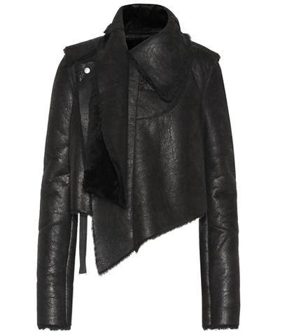 Self-portrait Asymmetric Shearling Jacket