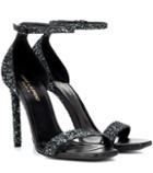 Diane Von Furstenberg Amber 105 Glitter Sandals