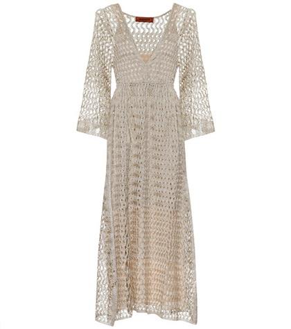 Missoni Knitted Metallic Maxi Dress
