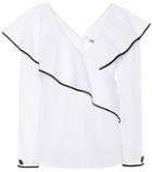 Diane Von Furstenberg Cotton Poplin Blouse