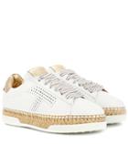Tod's Gomma Leather Sneakers