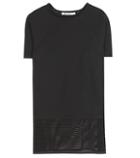Stella Mccartney Jersey And Open-knit Sweater