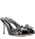 See By Chlo Crystal-embellished Lace Sandals