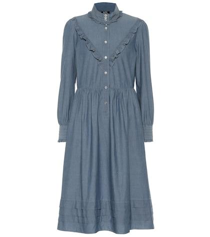 Re/done Nicks Chambray Dress