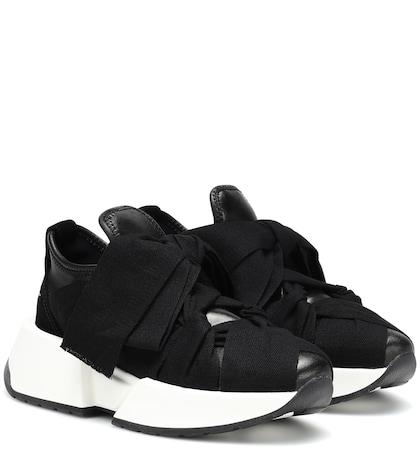 Sorel Suede-trimmed Sneakers