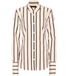 Isabel Marant Uliana Striped Cotton Shirt