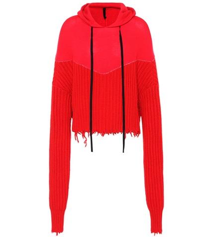 Unravel Oversized Wool And Cashmere Hoodie