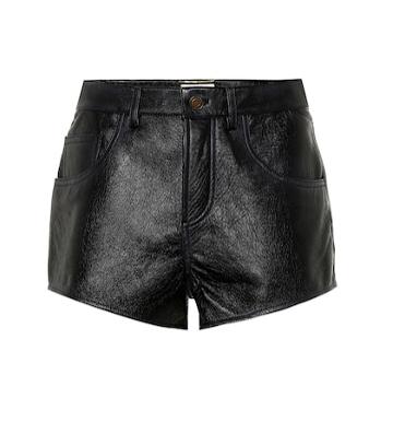 Ugg Kids High-rise Leather Shorts
