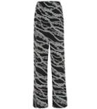 Balenciaga Printed Wide-leg Silk Pants
