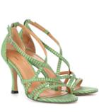 Ganni Wilma Leather Sandals
