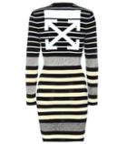 Off-white Striped Knit Dress