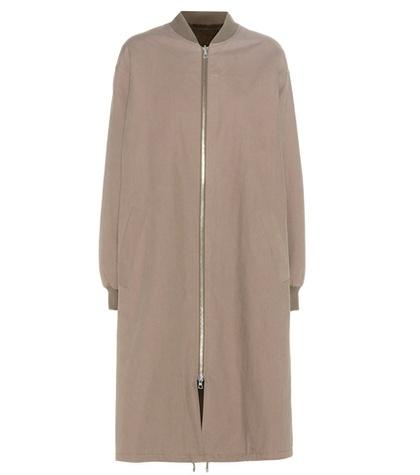 Army By Yves Salomon Reversible Fur-lined Cotton Bomber Jacket